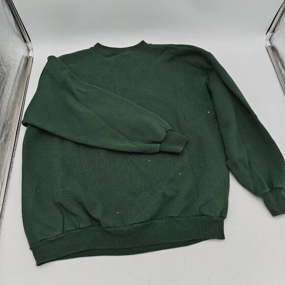 Vintage 90’s Harley Davidson Green RARE Side Winder Snake Crewneck Size Large - Picture 10 of 10